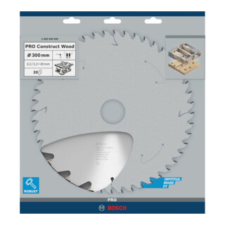 Bosch cirkelzaagblad Standard Wood voor tafelcirkelzagen (spijkerhard) 30 mm