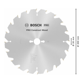 Bosch cirkelzaagblad Standard Wood voor tafelcirkelzagen (spijkerhard) 30 mm