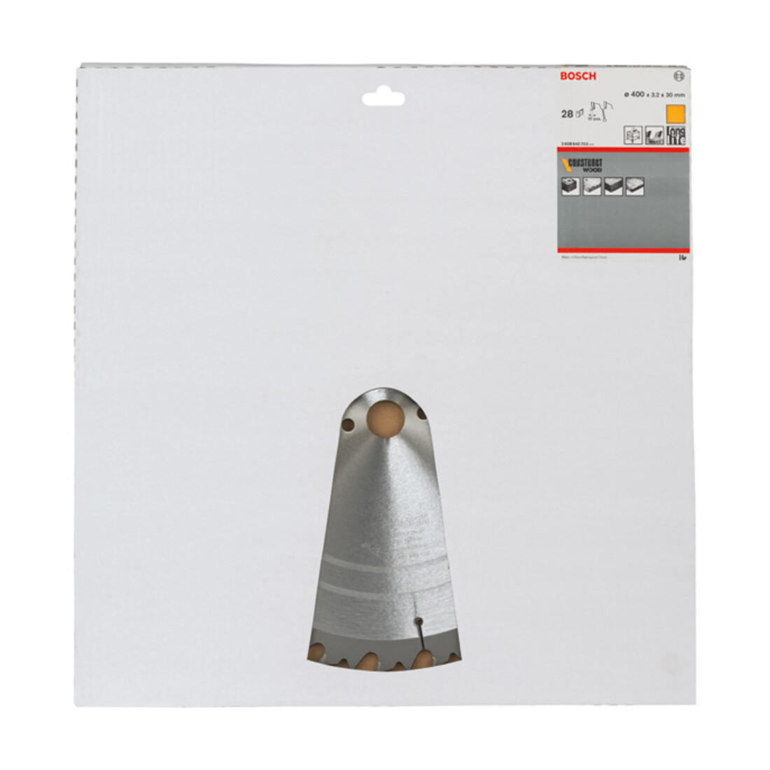 Bosch cirkelzaagblad Construct Wood 400 x 30 x 3,2 mm 28