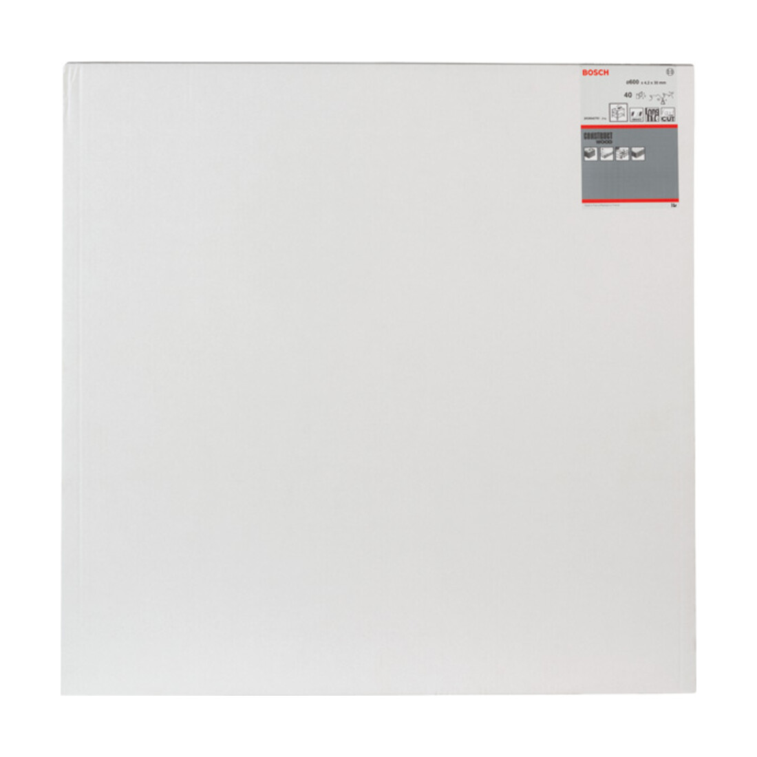 Bosch cirkelzaagblad Construct Wood 600 x 30 x 4,0 mm 40