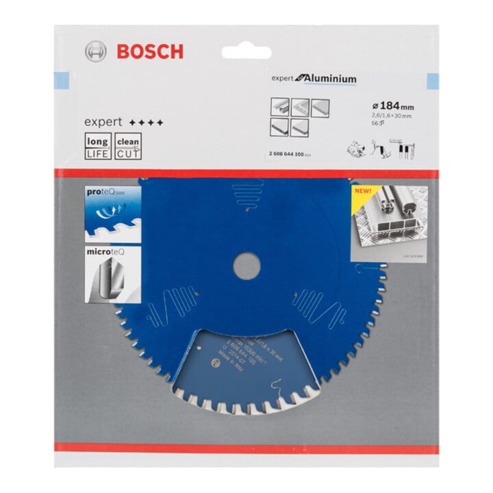 Bosch cirkelzaagblad Expert for Aluminium 184 x 30 x 2,6 mm 56