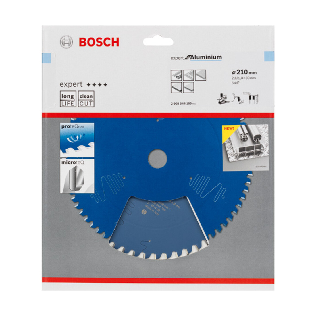 Bosch cirkelzaagblad Expert for Aluminium 210 x 30 x 2,6 mm 54