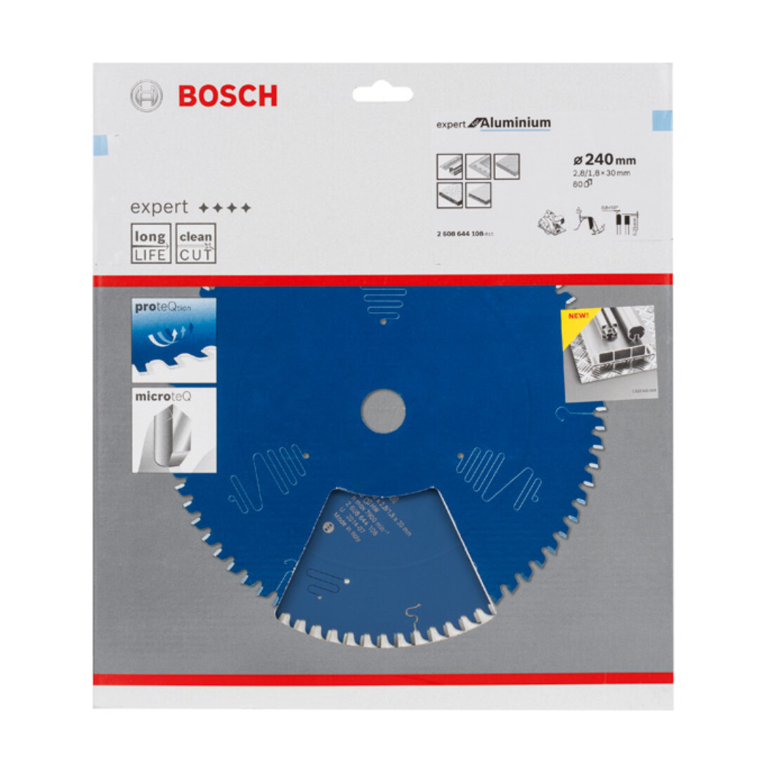 Bosch cirkelzaagblad Expert for Aluminium 240 x 30 x 2,8 mm 80