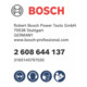 Bosch cirkelzaagblad Expert for Construction Wood 165 x 20 x 2,0 mm 24-5