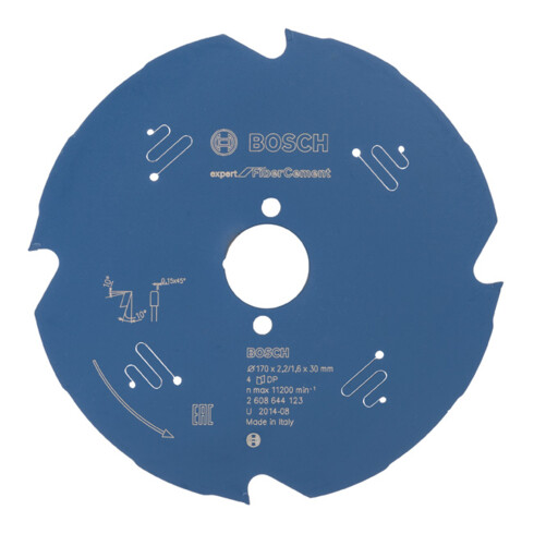 Bosch cirkelzaagblad Expert for Fibre Cement 170 x 30 x 2,2 mm 4