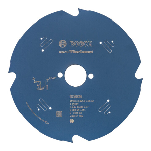 Bosch cirkelzaagblad Expert for Fibre Cement 184 x 30 x 2,2 mm 4