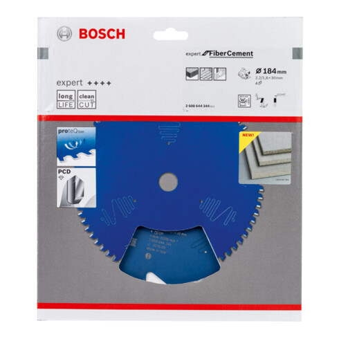 Bosch cirkelzaagblad Expert for Fibre Cement 184 x 30 x 2,2 mm 4