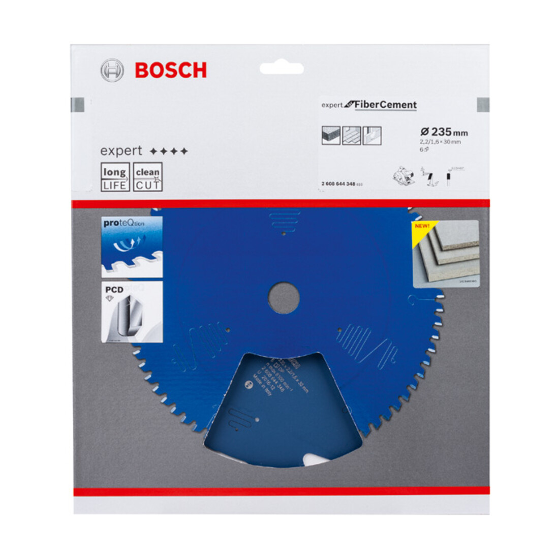 Bosch cirkelzaagblad Expert for Fibre Cement 235 x 30 x 2,2 mm 6