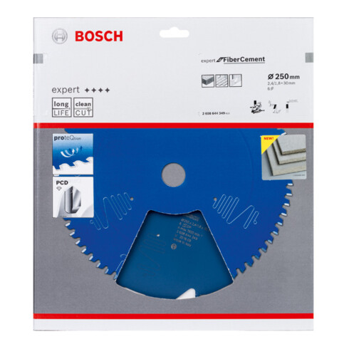 Bosch cirkelzaagblad Expert for Fibre Cement 250 x 30 x 2,4 mm 6