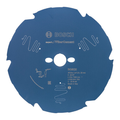 Bosch cirkelzaagblad Expert for Fibre Cement 254 x 30 x 2,4 mm 6
