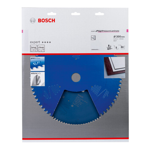 Bosch cirkelzaagblad Expert for High Pressure Laminate 300 x 30 x 3,2 mm 96