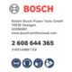 Bosch cirkelzaagblad Expert for Sandwich Panel 160 x 20 x 2,0 mm 30