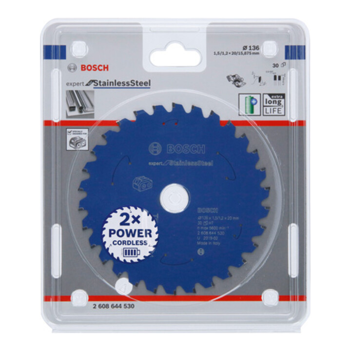 Bosch Expert voor roestvrij staal 20 mm HLTCG