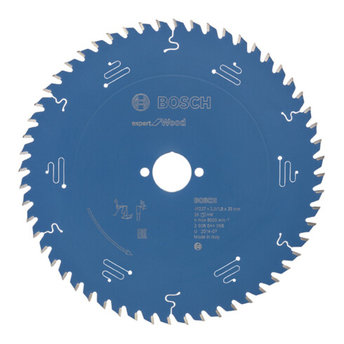Bosch cirkelzaagblad Expert for Wood 237 x 30 x 2,5 mm 56