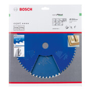 Bosch cirkelzaagblad Expert for Wood 254 x 30 x 2,6 mm 54-2