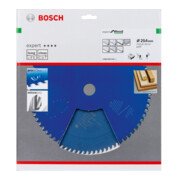 Bosch cirkelzaagblad Expert for Wood 254 x 30 x 2,6 mm 80-2
