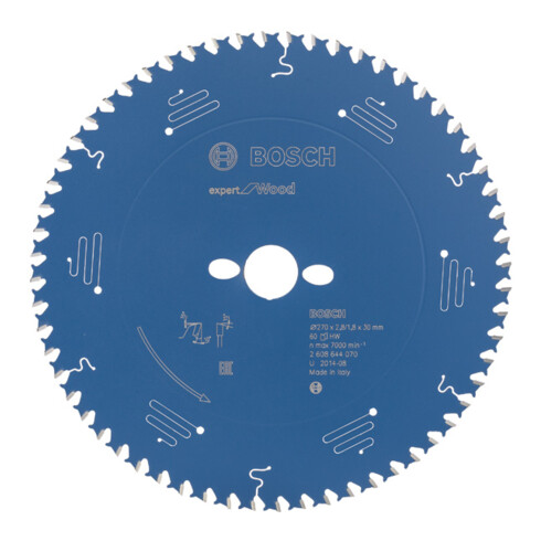 Bosch cirkelzaagblad Expert for Wood 270 x 30 x 2,8 mm 60