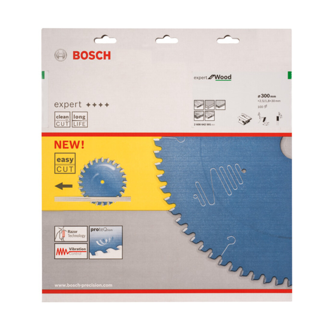 Bosch cirkelzaagblad Expert for Wood 300 x 30 x 2,5 mm 100