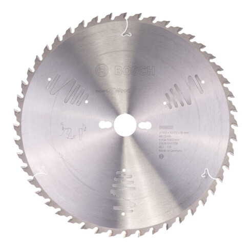 Bosch cirkelzaagblad Expert for Wood 300 x 30 x 3,2 mm 48
