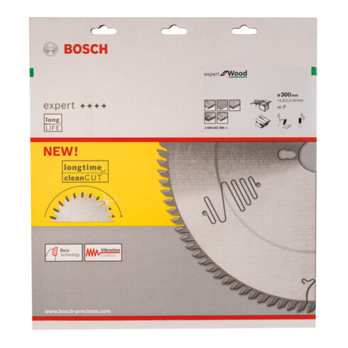 Bosch cirkelzaagblad Expert for Wood 300 x 30 x 3,2 mm 48