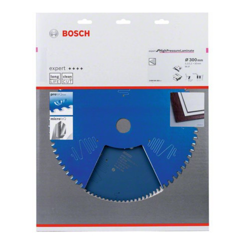 Bosch cirkelzaagblad Expert for Laminated Panel 300 x 30 x 3,2 mm 96