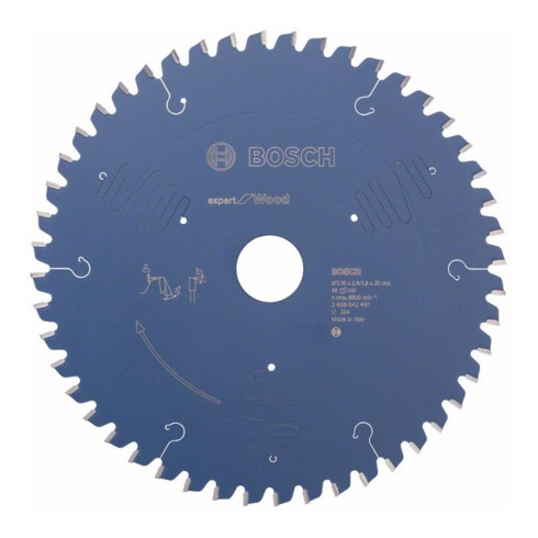 Bosch cirkelzaagblad Expert for Wood 216 x 30 x 2,4 mm 48
