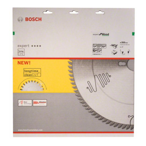 Bosch cirkelzaagblad Expert for Wood 350 x 30 x 3,5 mm 54