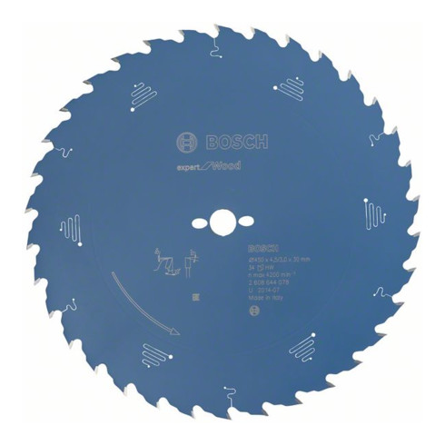 Bosch cirkelzaagblad Expert for Wood 450 x 30 x 4,5 mm 34