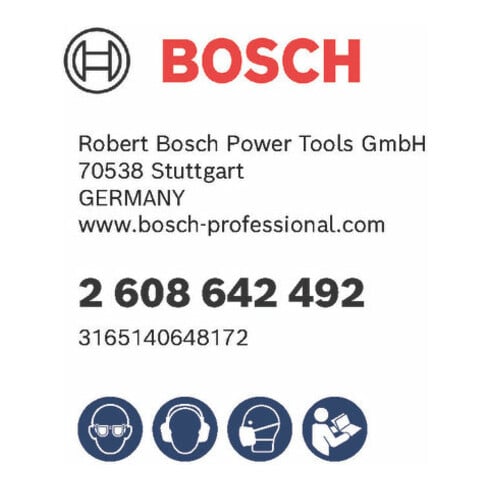 Bosch cirkelzaagblad Expert Universeel voor afkort-, verstek- en paneelzagen 30 mm 2,4 mm