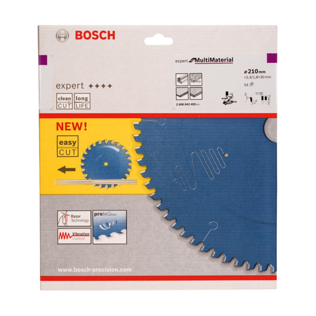 Bosch cirkelzaagblad Expert Universeel voor afkort-, verstek- en paneelzagen 30 mm 2,4 mm