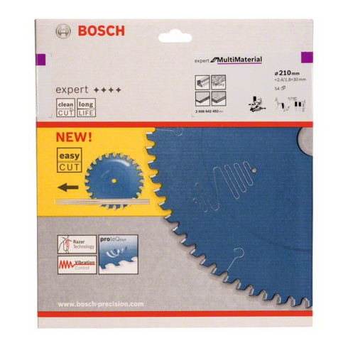 Bosch cirkelzaagblad Expert Universeel voor afkort-, verstek- en paneelzagen 30 mm 2,4 mm