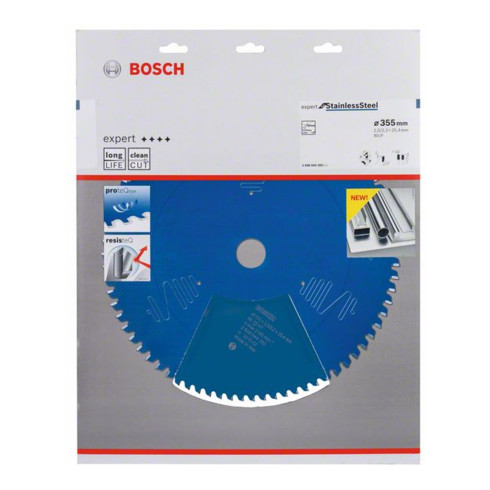 Bosch cirkelzaagblad Expert for Stainless Steel 355 x 25,4 x 2,5 x 90
