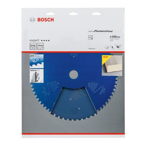 Bosch cirkelzaagblad Expert for Sandwich Panel 330 x 30 x 2,6 mm 54