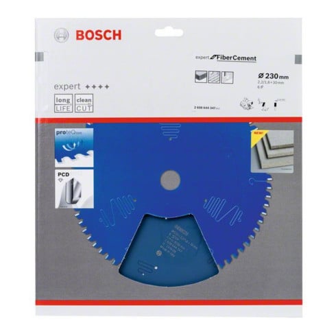 Bosch cirkelzaagblad Expert for Fibre Cement 230 x 30 x 2,2 mm 6