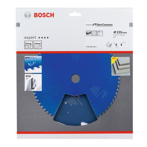 Bosch cirkelzaagblad Expert for Fibre Cement 235 x 30 x 2,2 mm 6