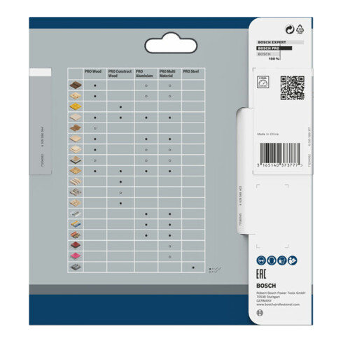 Bosch cirkelzaagblad Multi material 130 x 20/16 x 2 mm 42
