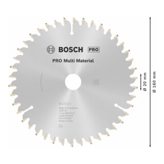 Bosch cirkelzaagblad standaard universeel voor handcirkelzaag