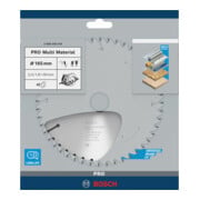 Bosch cirkelzaagblad Multi material 165 x 30 x 2,4 mm 42-5