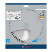 Bosch cirkelzaagblad Multi material 200 x 30 x 2,4 mm 54-2