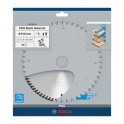 Bosch cirkelzaagblad Multi material 210 x 30 x 2,5 mm 80-5