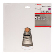 Bosch cirkelzaagblad Multi material, 216 x 30 x 2,5 mm, korrel: 80-2