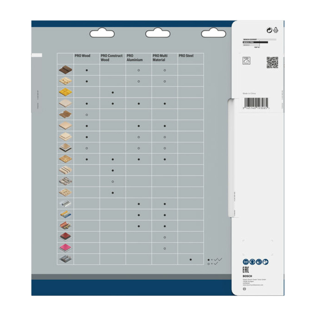 Bosch cirkelzaagblad Multi material 300 x 30 x 3,2 mm 96