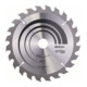 Bosch cirkelzaagblad Optiline Wood voor handcirkelzagen 235 x 30/25 x 2,8 mm 24-1