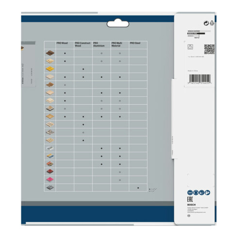 Bosch cirkelzaagblad Optiline Wood voor afkort- en verstekzagen 254 x 30 x 2,0 mm 60