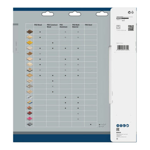 Bosch cirkelzaagblad Optiline Wood voor afkort- en verstekzagen 305 x 30 x 2,5 mm 60