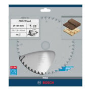 Bosch cirkelzaagblad Optiline Wood voor handcirkelzagen 184 x 16 x 2,6 mm 48-5