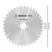 Bosch cirkelzaagblad Optiline Wood voor handcirkelzagen 190 x 30 x 2,6 mm 36-4