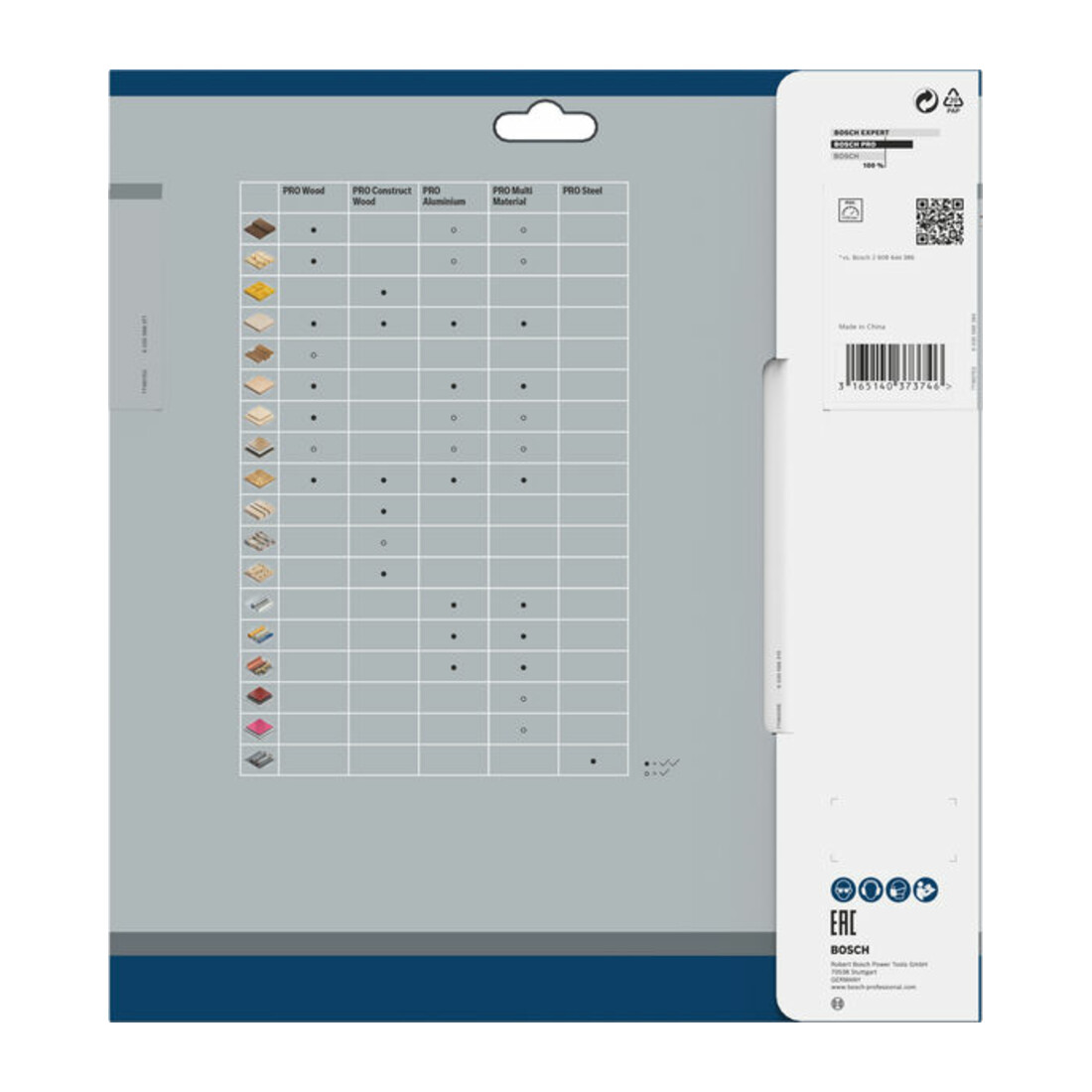 Bosch cirkelzaagblad Optiline Wood voor handcirkelzagen 235 x 30/25 x 2,8 mm 60
