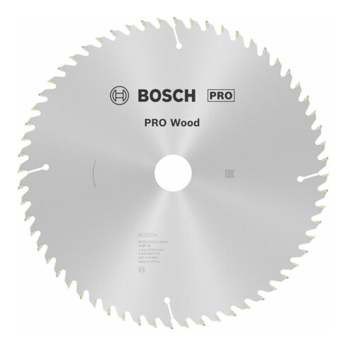 Bosch cirkelzaagblad Optiline Wood voor handcirkelzagen 250 x 30 x 3,2 mm 60