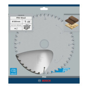 Bosch cirkelzaagblad Optiline Wood voor tafelcirkelzagen 250 x 30 x 3,2 mm 40-5